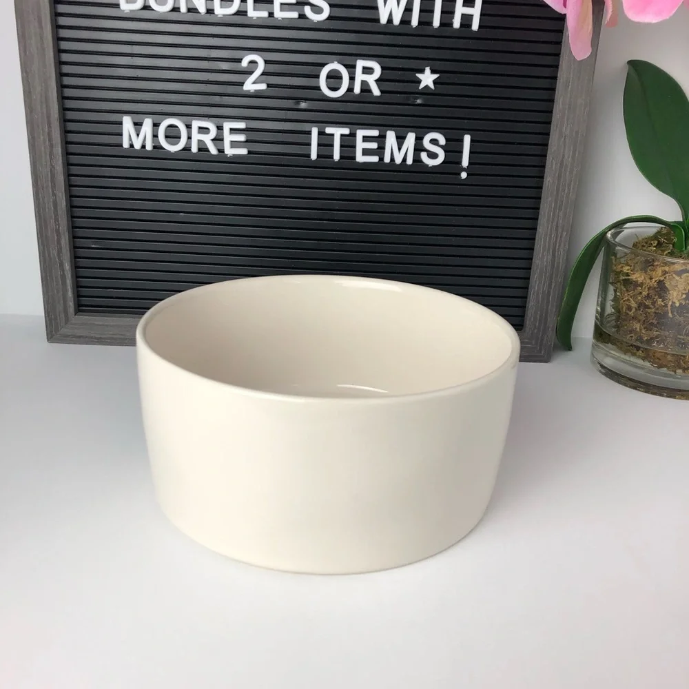 Rae Dunn MALTESE dog bowl
